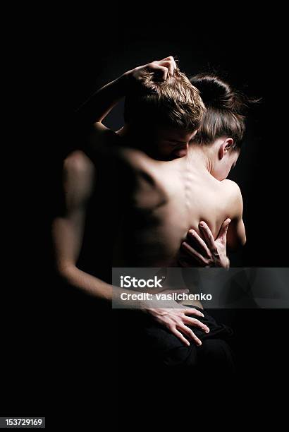 Hugging Couple Stock Photo - Download Image Now - Sensuality, Couple - Relationship, Standing