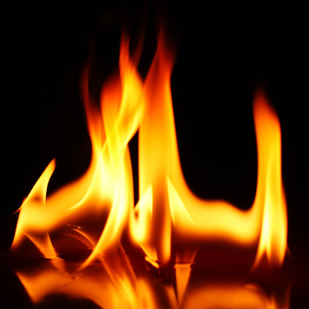 fire flame stock photo