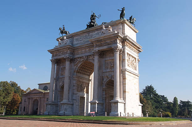 istock Milan Arch of Peace 153730083