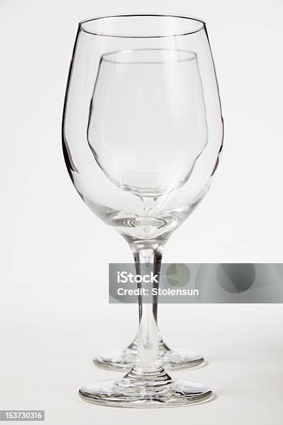 2 つのグラスワイン - からっぽのストックフォトや画像を多数ご用意 - からっぽ, アイデア, カラのグラス