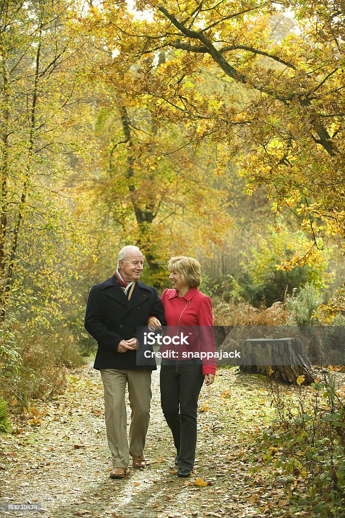 Einem Spaziergang im Wald - Lizenzfrei 60-69 Jahre Stock-Foto
