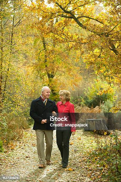 Einem Spaziergang Im Wald Stockfoto und mehr Bilder von 60-69 Jahre - 60-69 Jahre, Aktiver Lebensstil, Aktiver Senior