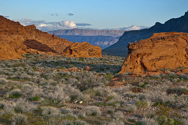 istock Layered Mountains in Valley of Fire 153731564