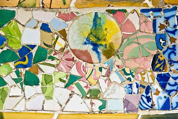 istock Mixed colors mosaic. 153731600