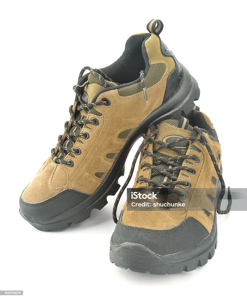 Sapato de Hiking - Foto de stock de Antigo royalty-free