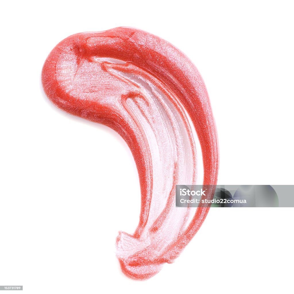 Manchas de lipgloss - Royalty-free Batom Foto de stock