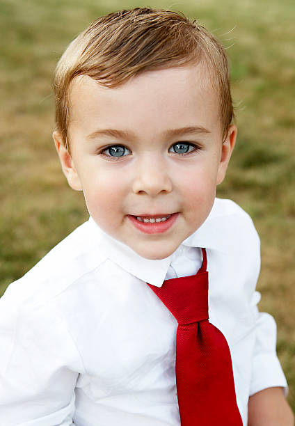 Adorable Little Boy stock photo