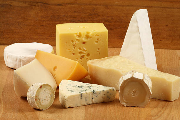 istock A board with various kinds of cheese 153733752