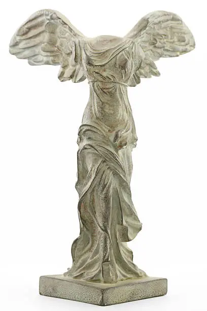 Copy of the worldwide famous statue of Nike (victory) of Samothrace. The original is kept in Louvre museum , in France.