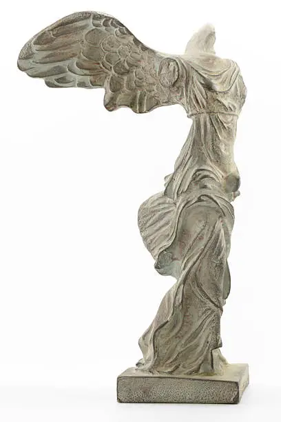 Copy of the worldwide famous statue of Nike (victory) of Samothrace. The original is kept in Louvre museum , in France.