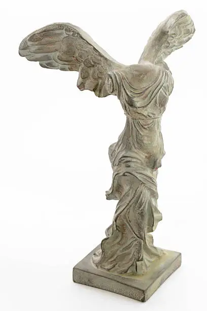 Copy of the worldwide famous statue of Nike (victory) of Samothrace. The original is kept in Louvre museum , in France.