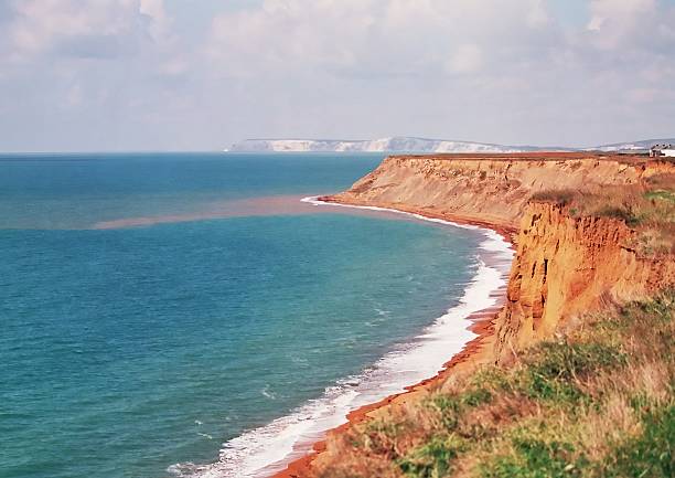 istock Sea scape, Isle of Wight, UK. 153735776