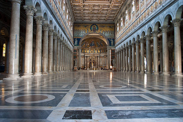 St Paul's Basilica stock photo