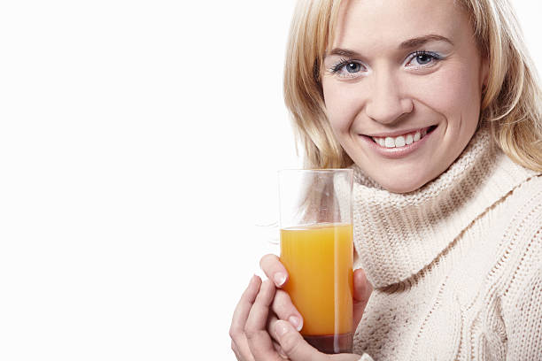istock Woman with juice 153735892