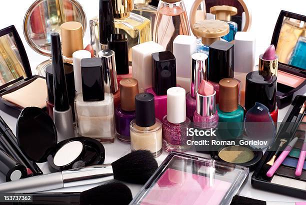 Cosmetic Collection Stock Photo - Download Image Now - Beauty, Beauty Product, Bottle