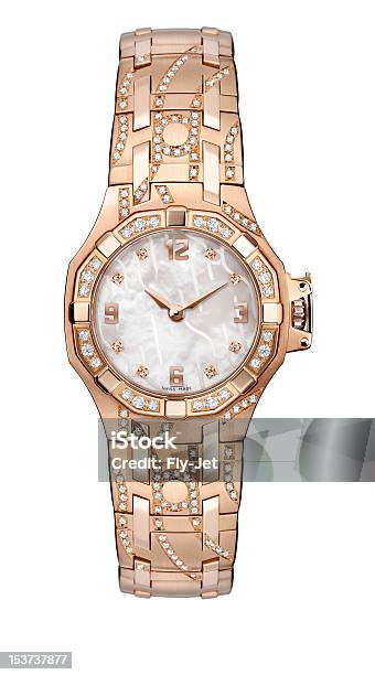 Ladies Wrist Watch Stock Photo - Download Image Now - Watch - Timepiece, Women, Cut Out