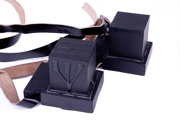 gebetsriemen tefillin - phylactery stock-fotos und bilder