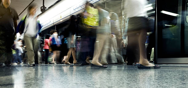 istock Blurred People at the Station 153738962