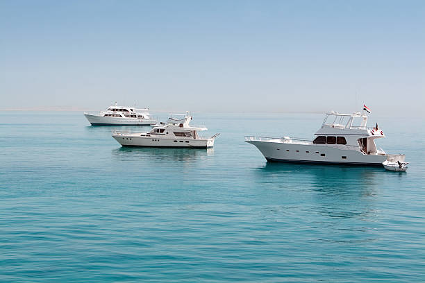istock Several Yacht in the sea 153739041