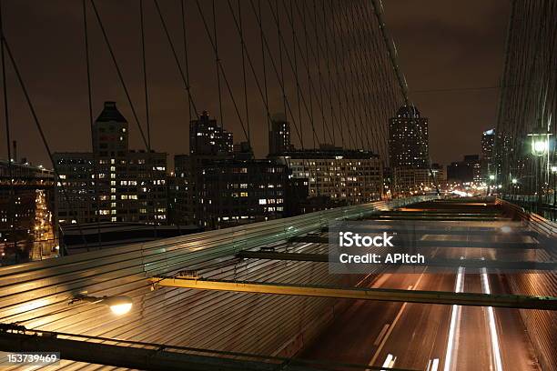 Vista Nocturna De Brooklyn Foto de stock y más banco de imágenes de Aire libre - Aire libre, Arquitectura exterior, Brooklyn - Nueva York