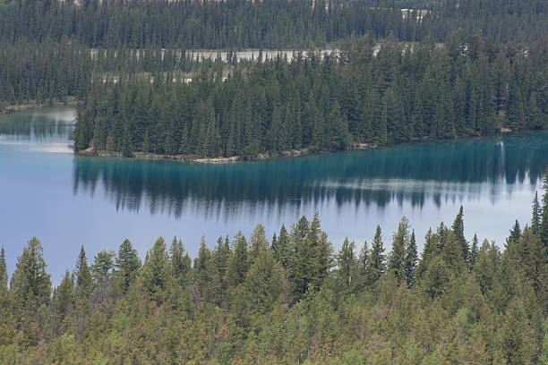 Beauvert Lake stock photo