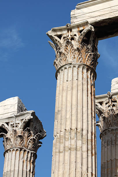 Columns stock photo