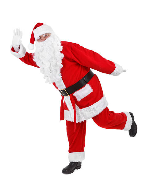 istock santa claus makes funny pose 153741351
