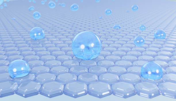 istock Cosmetic 3D rendering Magic serum absorbs the skin 1537420005