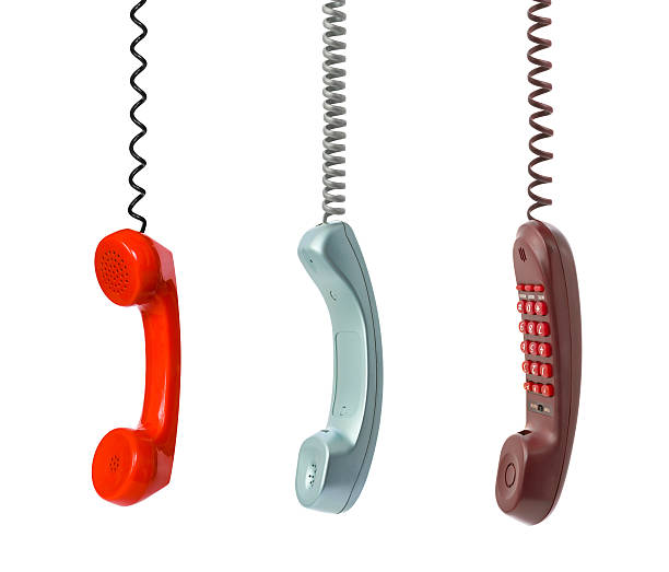 istock Set of telephone receiver 153742096