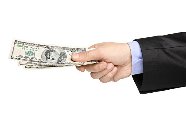 istock Hand holding US dollars 153742358