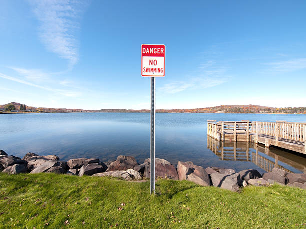 istock No Swimming Sign 153742688