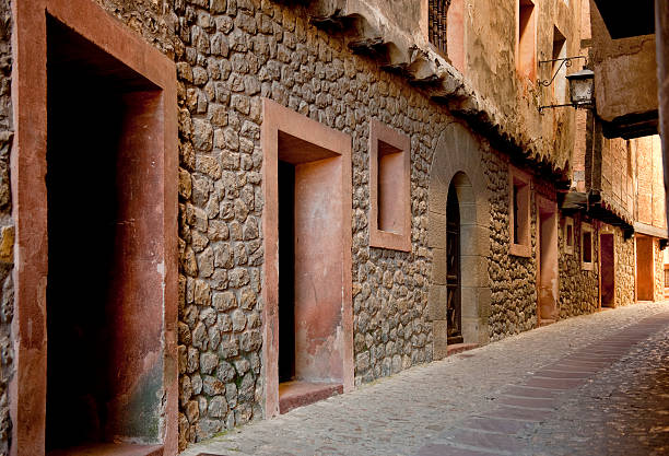 istock Old street in Albarracin 153742838