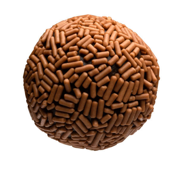 Brigadeiro, Chocolate truffles, Brazilian sweet delight made with condensed milk, and chocolate.