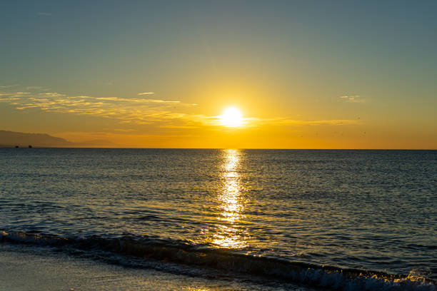 istock Sunrise over Mediterranean Sea, Malaga 1537433531
