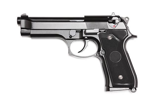 istock Modern U.S. Army handgun M9. 153743438