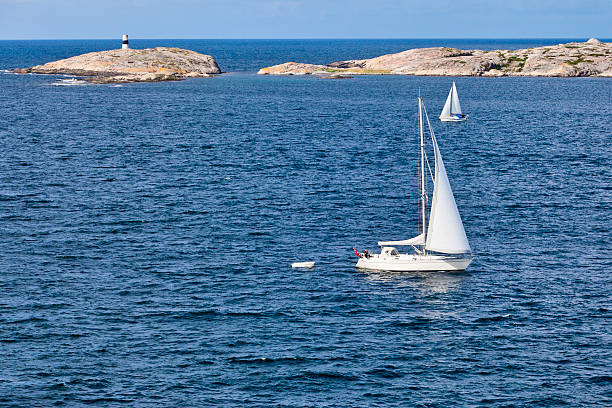 istock Sailboats in the archipelago 153744167