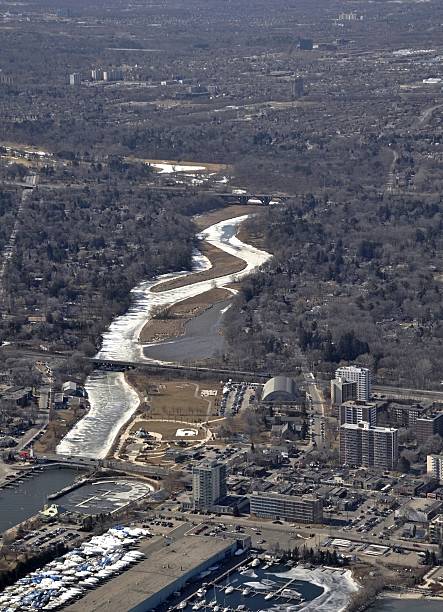 istock Port Credit, aerial 153745015