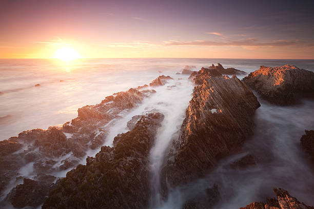 istock Sunset on the Pacific coast of California 153745070