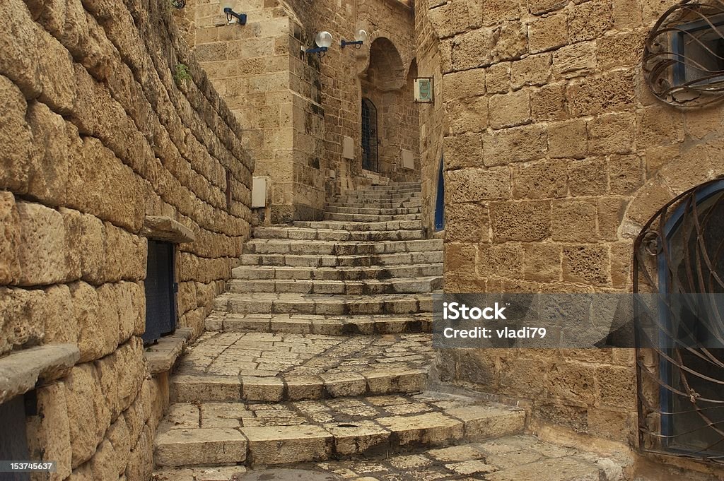 Antica Jaffa street, Israele - Foto stock royalty-free di Jaffa