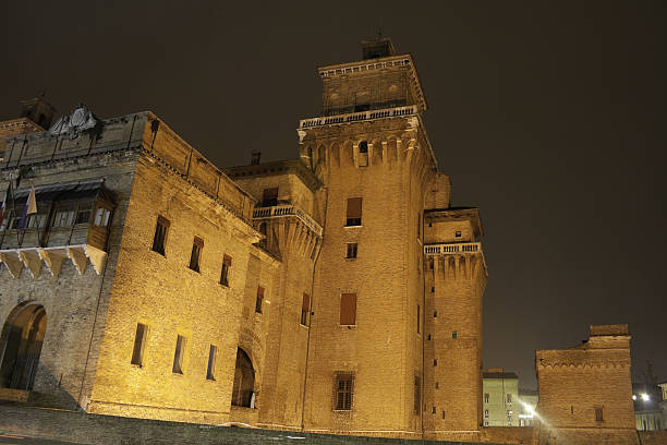 istock Estense Castle in Ferrara, at Night 153746242