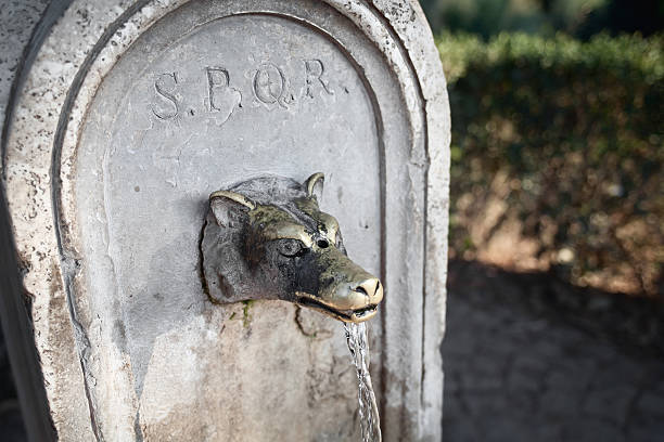 istock Typical Nasone Drinking Fountain in Rome 153746478