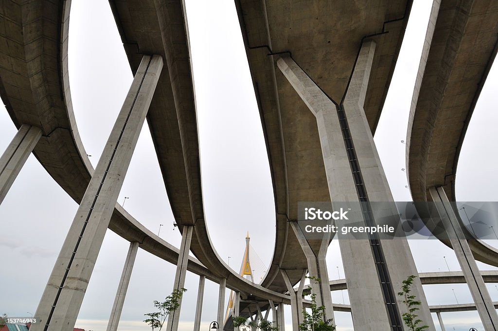 Estrada Ponte de Peões - Royalty-free Arquitetura Foto de stock