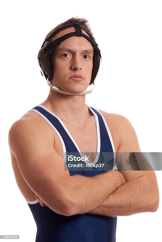 Wrestler 20-29 Years Stock Photo