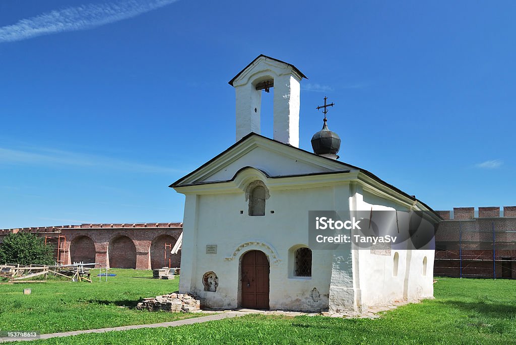 Pequena Igreja em Novgorod Kremlin - Royalty-free Arquitetura Foto de stock