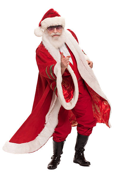 Santa! Oh, yeah! stock photo