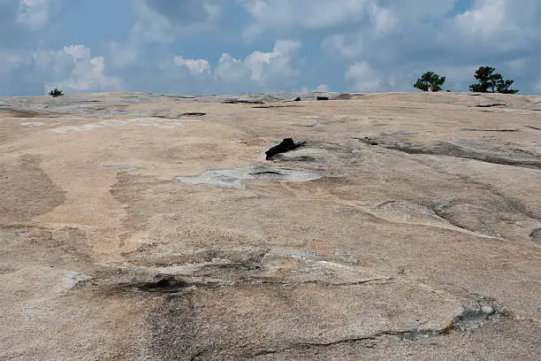 The surface of Stone-Mountain. Atlanta, Georgia