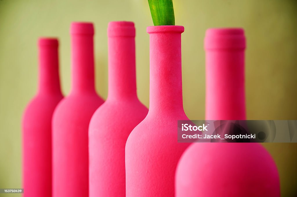 Decorativo botella de - Foto de stock de Botella de vino libre de derechos