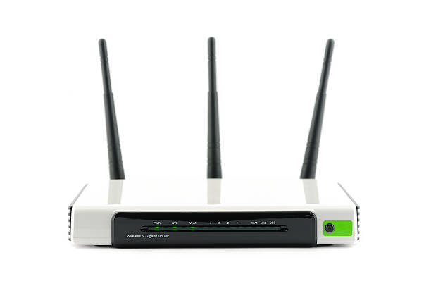 istock Wireless gigabit broadband router 153750762