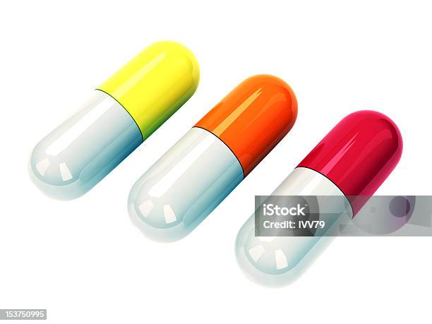 Pills Stock Photo - Download Image Now - Addiction, Capsule - Medicine, Close-up