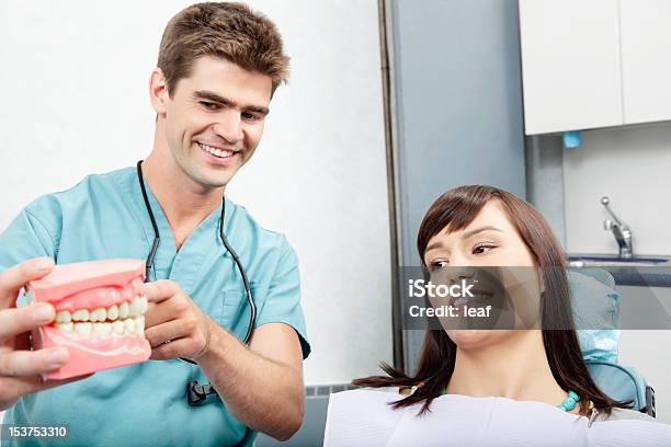 Dental Clinic Patient Stock Photo - Download Image Now - 25-29 Years, 30-34 Years, Adult